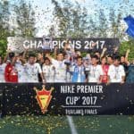 สมราคาตัวเต็ง ฉลามชลไล่อัดบุรีรัมย์ 3-0 ซิวแชมป์ “ไนกี้ พรีเมียร์ คัพ 2017”